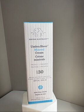 Drunk Elephant Umbra Sheer Physical Daily Defense SPF 30 3oz BNIB